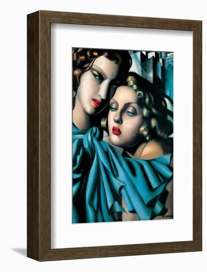 Les Jeunes Filles-Tamara de Lempicka-Framed Premium Giclee Print