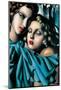 Les Jeunes Filles-Tamara de Lempicka-Mounted Premium Giclee Print