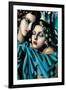 Les Jeunes Filles-Tamara de Lempicka-Framed Premium Giclee Print