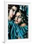 Les Jeunes Filles-Tamara de Lempicka-Framed Premium Giclee Print