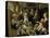 Les Jeunes piaillent comme chantent les vieux-Jacob Jordaens-Stretched Canvas