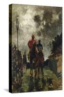 Les Jockeys, 1882-Henri de Toulouse-Lautrec-Stretched Canvas