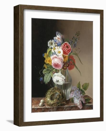 Les Jolies Fleurs-Augustine Vervloet-Framed Giclee Print