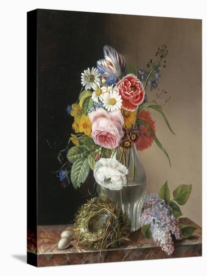 Les Jolies Fleurs-Augustine Vervloet-Stretched Canvas