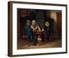 Les joueurs de cartes-Thierry Poncelet-Framed Premium Giclee Print