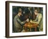 Les joueurs de cartes-Paul Cézanne-Framed Giclee Print