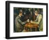 Les joueurs de cartes-Paul Cézanne-Framed Giclee Print