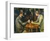 Les joueurs de cartes-Paul Cézanne-Framed Giclee Print