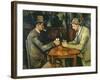 Les joueurs de cartes-Paul Cézanne-Framed Giclee Print