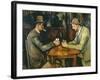 Les joueurs de cartes-Paul Cézanne-Framed Giclee Print