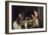 Les Joueurs de cartes-Joseph Bail-Framed Giclee Print