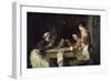 Les Joueurs de cartes-Joseph Bail-Framed Giclee Print