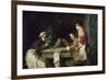 Les Joueurs de cartes-Joseph Bail-Framed Giclee Print