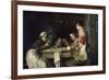 Les Joueurs de cartes-Joseph Bail-Framed Giclee Print