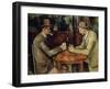 Les Joueurs de cartes-Paul Cézanne-Framed Giclee Print