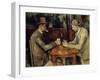 Les Joueurs de cartes-Paul Cézanne-Framed Giclee Print