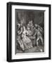 Les Joueurs-null-Framed Premium Giclee Print