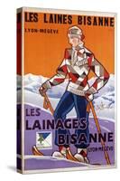 Les Laines Bisanne Wool Company Poster-null-Stretched Canvas