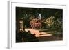 Les Lauriers Roses, 1867-Frederic Bazille-Framed Giclee Print