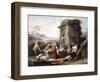 Les Laveuses-Francois Boucher-Framed Giclee Print