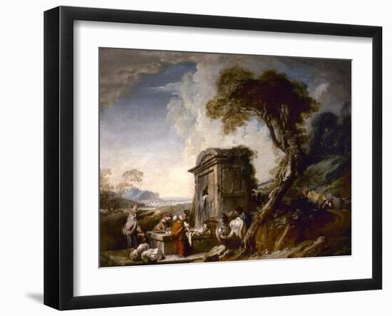 Les Laveuses-Francois Boucher-Framed Giclee Print