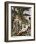 Les Licornes-Gustave Moreau-Framed Giclee Print