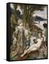 Les Licornes-Gustave Moreau-Framed Stretched Canvas