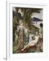 Les Licornes-Gustave Moreau-Framed Giclee Print