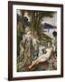 Les Licornes-Gustave Moreau-Framed Giclee Print