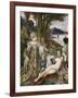 Les Licornes-Gustave Moreau-Framed Giclee Print