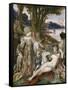 Les Licornes-Gustave Moreau-Framed Stretched Canvas