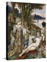 Les Licornes-Gustave Moreau-Stretched Canvas