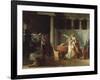 Les Licteurs rapportent à Brutus les corps de ses fils-Jacques-Louis David-Framed Giclee Print