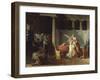 Les Licteurs rapportent à Brutus les corps de ses fils-Jacques-Louis David-Framed Giclee Print