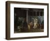 Les Licteurs Rapportent a Brutus les Corps de Ses-Jacques-Louis David-Framed Giclee Print