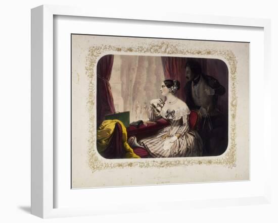 Les Lionnes Aux Italiens-Schultz-Framed Giclee Print