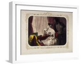 Les Lionnes Aux Italiens-Schultz-Framed Giclee Print