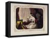 Les Lionnes Aux Italiens-Schultz-Framed Stretched Canvas