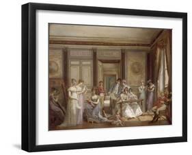 Les Loisirs de la Malmaison.-Jean Louis Victor Viger du Vigneau-Framed Giclee Print