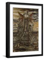 Les Lyres mortes-Gustave Moreau-Framed Giclee Print