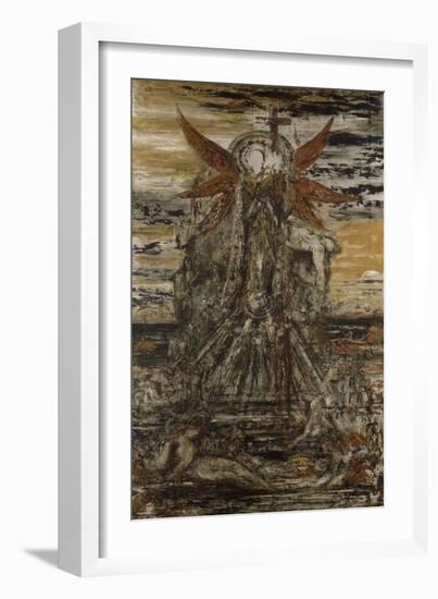 Les Lyres mortes-Gustave Moreau-Framed Giclee Print