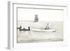 Les Marins Du Harpon Abordent Aeroplane Latham-null-Framed Giclee Print