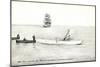 Les Marins Du Harpon Abordent Aeroplane Latham-null-Mounted Giclee Print