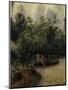 Les Mathurins' Garden, c.1877-Camille Pissarro-Mounted Giclee Print