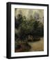 Les Mathurins' Garden, c.1877-Camille Pissarro-Framed Giclee Print