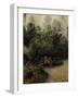 Les Mathurins' Garden, c.1877-Camille Pissarro-Framed Giclee Print