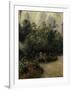 Les Mathurins' Garden, c.1877-Camille Pissarro-Framed Giclee Print