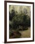 Les Mathurins' Garden, c.1877-Camille Pissarro-Framed Giclee Print