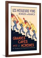 Les Meilleurs Vins-null-Framed Art Print