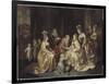 Les membres de la famille royale de France réunis autour du Dauphin né en 1781-null-Framed Premium Giclee Print